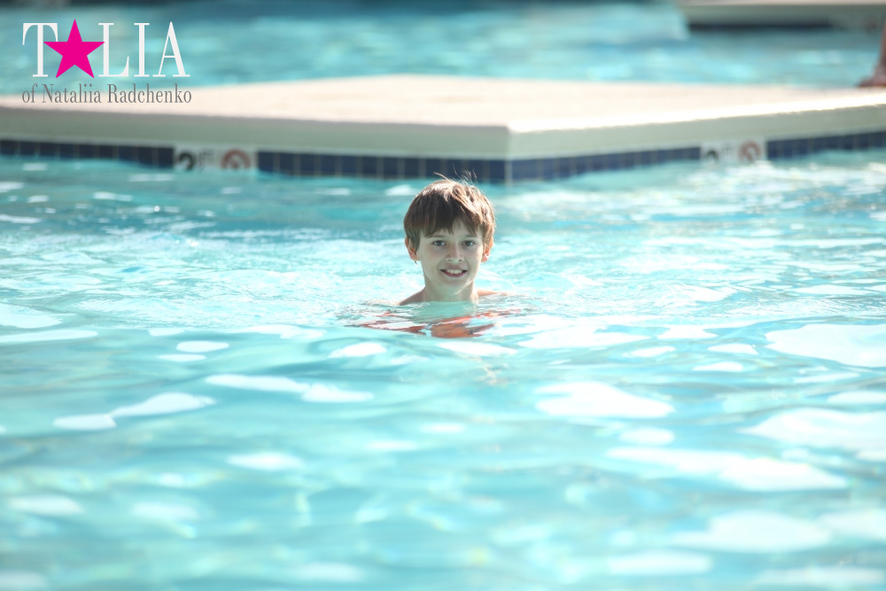 Бассейн в отеле Луксор в Лас Вегасе